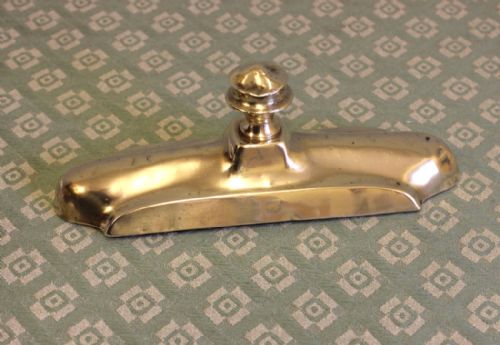 ANTIQUE BRASS FIRESIDE TRIVET TONGS - ADDITIONAL PHOTO 7