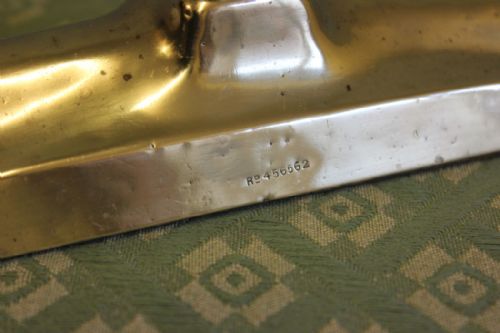 ANTIQUE BRASS FIRESIDE TRIVET TONGS - ADDITIONAL PHOTO 10
