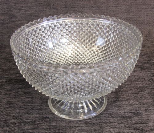 ANTIQUE GLASS BOWL - ADDITIONAL PHOTO 1