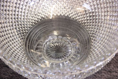 ANTIQUE GLASS BOWL - ADDITIONAL PHOTO 3