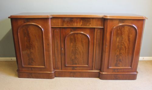 ANTIQUE VICTORIAN MAHOGANY CHIFFONIER SIDEBOARD DRESSER BASE