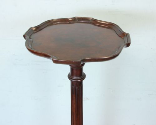 EDWARDIAN MAHOGANY TORCHERE PLANT STAND - ADDITIONAL PHOTO 6