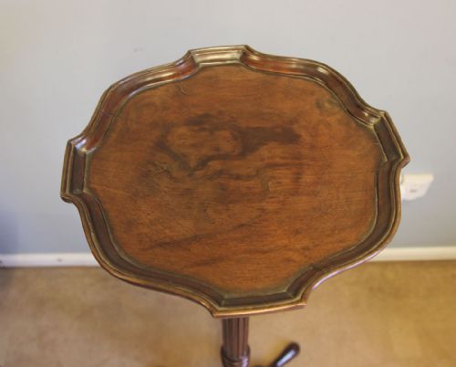 EDWARDIAN MAHOGANY TORCHERE PLANT STAND - ADDITIONAL PHOTO 17