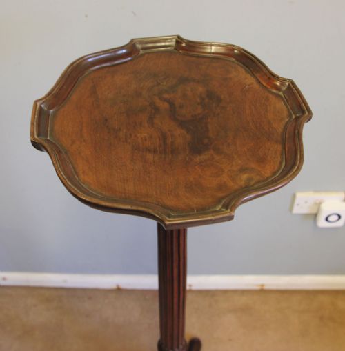 EDWARDIAN MAHOGANY TORCHERE PLANT STAND - ADDITIONAL PHOTO 18
