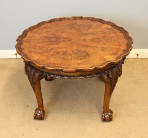 fig 1. Low Burr Walnut Coffee Table
