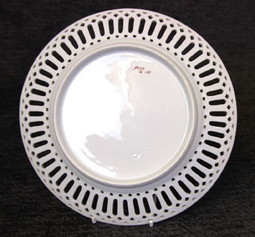 ANTIQUE PART DESSERT SET RIBBON CABINET PLATES DISHES - ADDITIONAL PHOTO 10