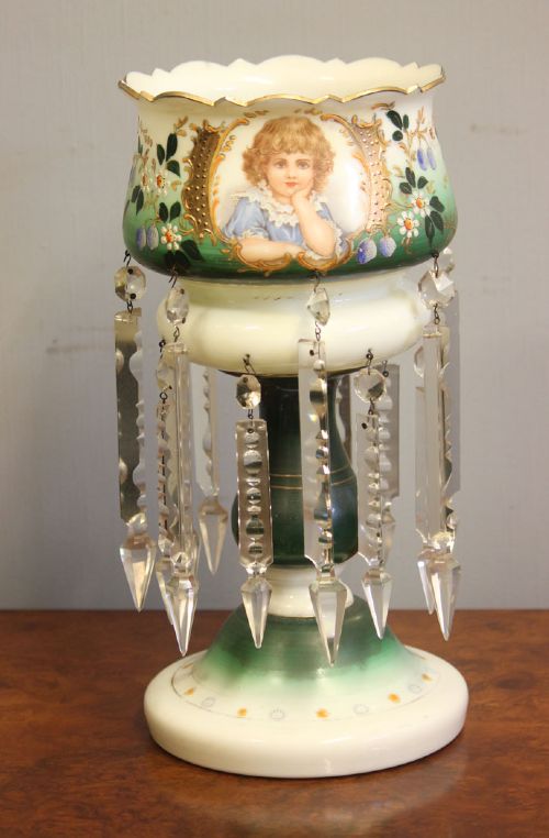 Antique Table Mantle Lustre
