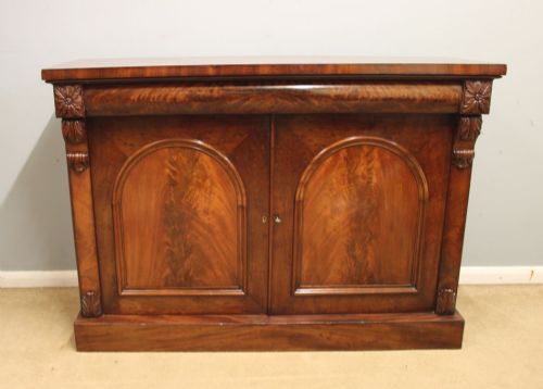 Antique Victorian Mahogany Chiffonier Sideboard Server