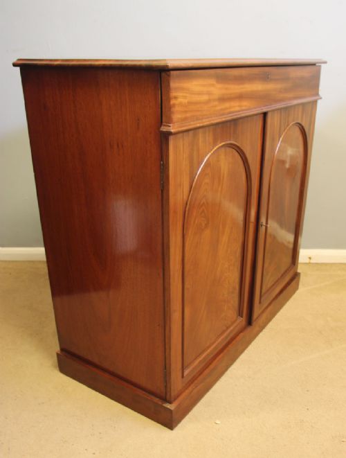 Antique Mahogany Chiffonier Sideboard Base View IV