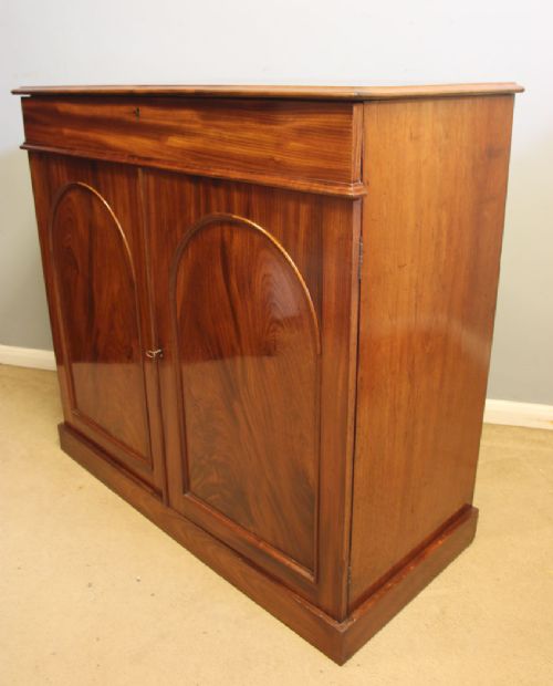 Antique Mahogany Chiffonier Sideboard Base View V