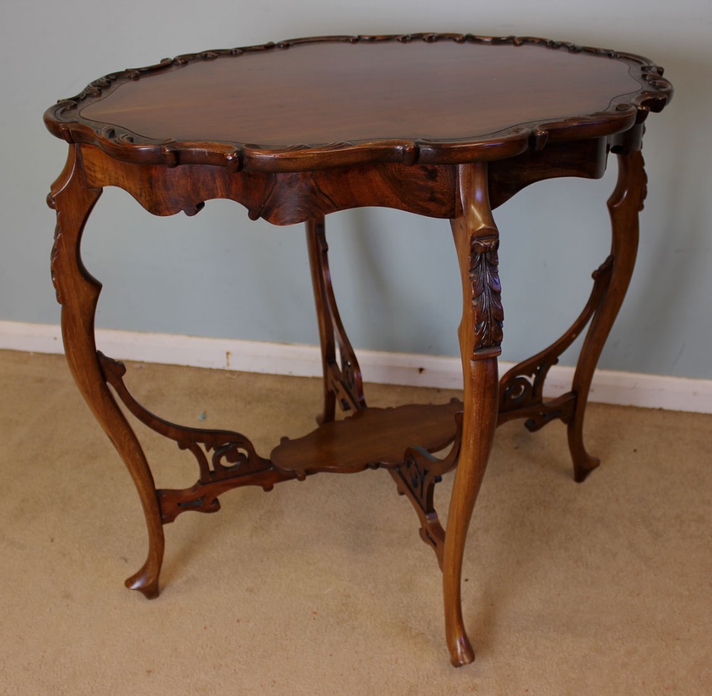 Antique Mahogany Occasional Table, Centre Lamp Table.