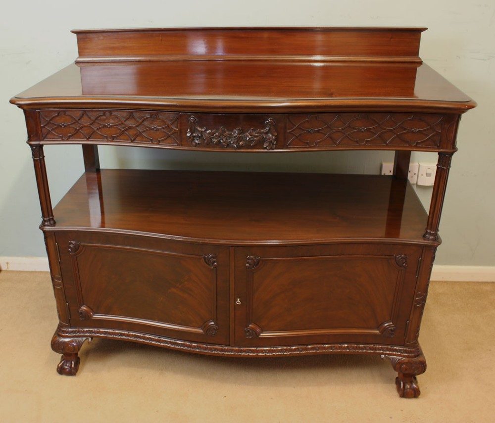 Mahogany Antique Sideboard, Buffet, Server, 