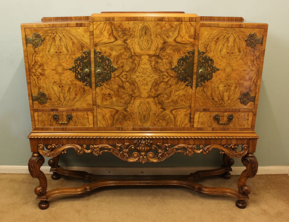 Figured Walnut Sideboard