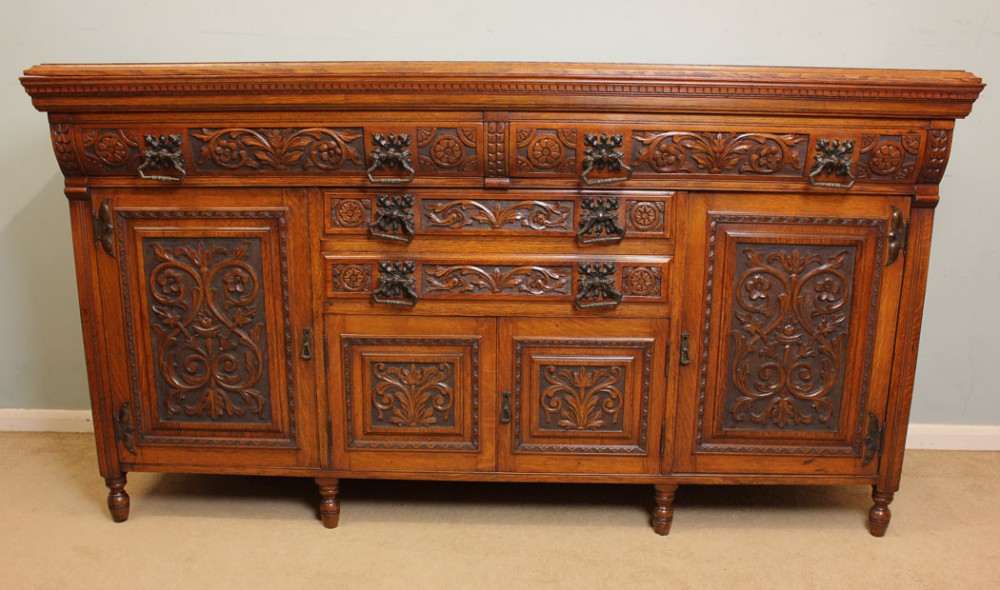 Oak Sideboard Dresser Base