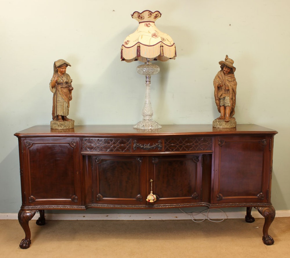 Quality Large Mahogany Sideboard Server