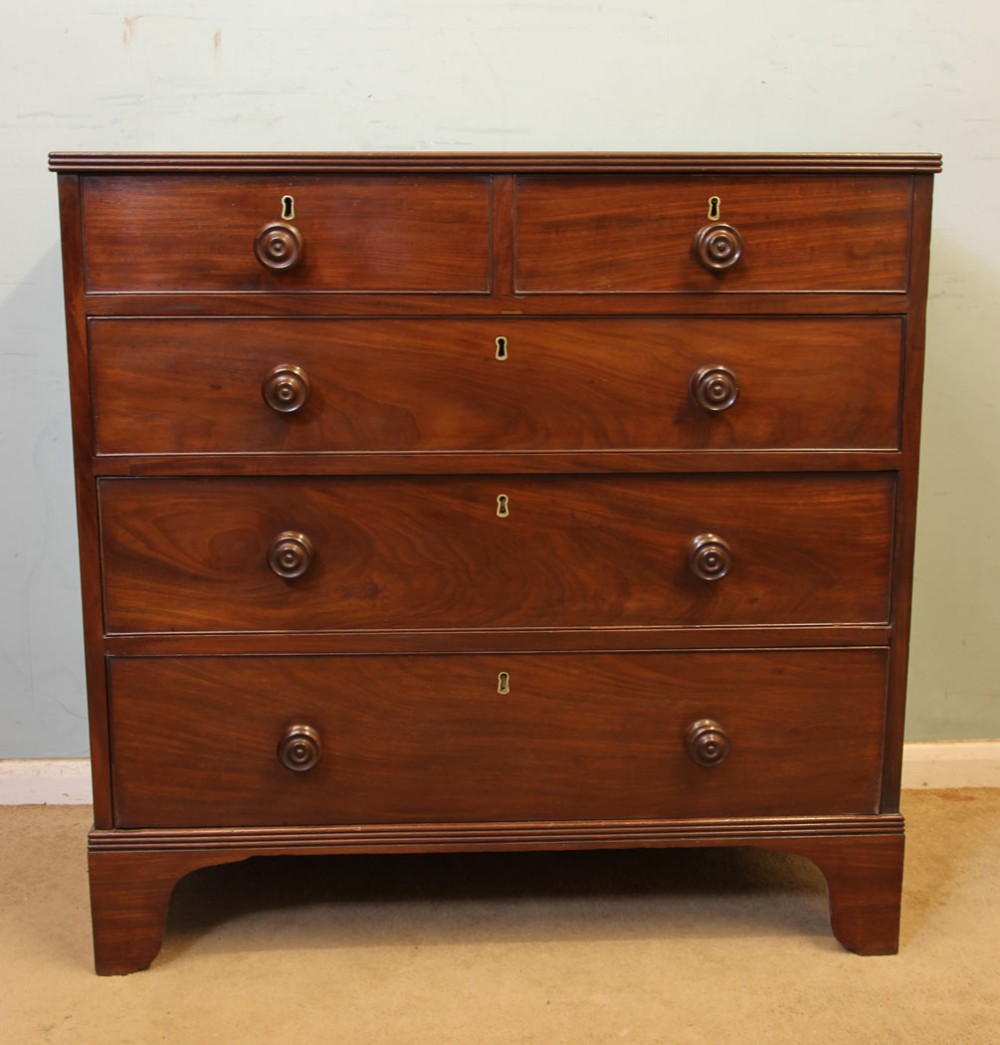 Antique 19th Century Mahogany Chest of Drawers