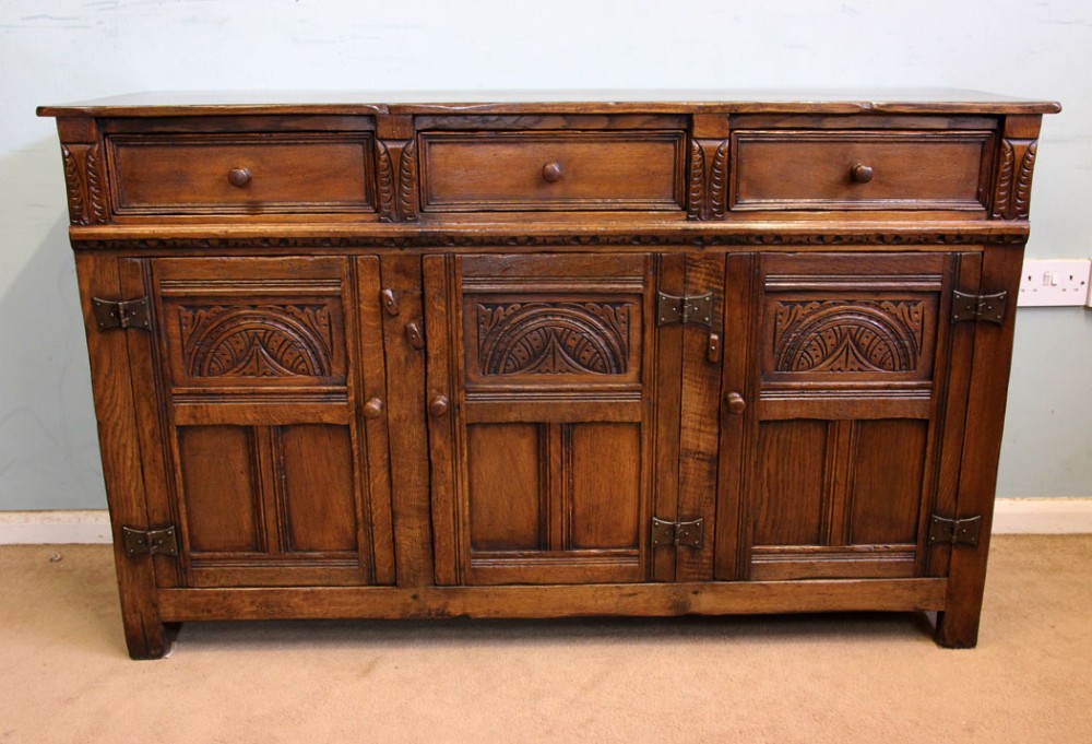 Oak Sideboard Dresser Base