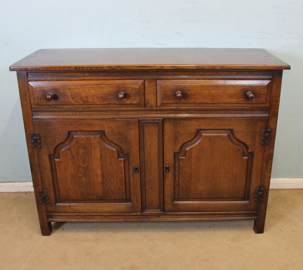 Antique Oak Dresser Base