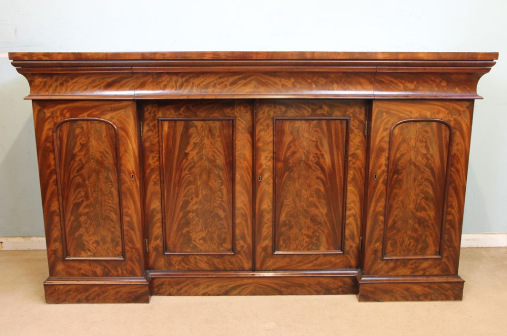 Quality Victorian Mahogany Chiffonier Sideboard Base