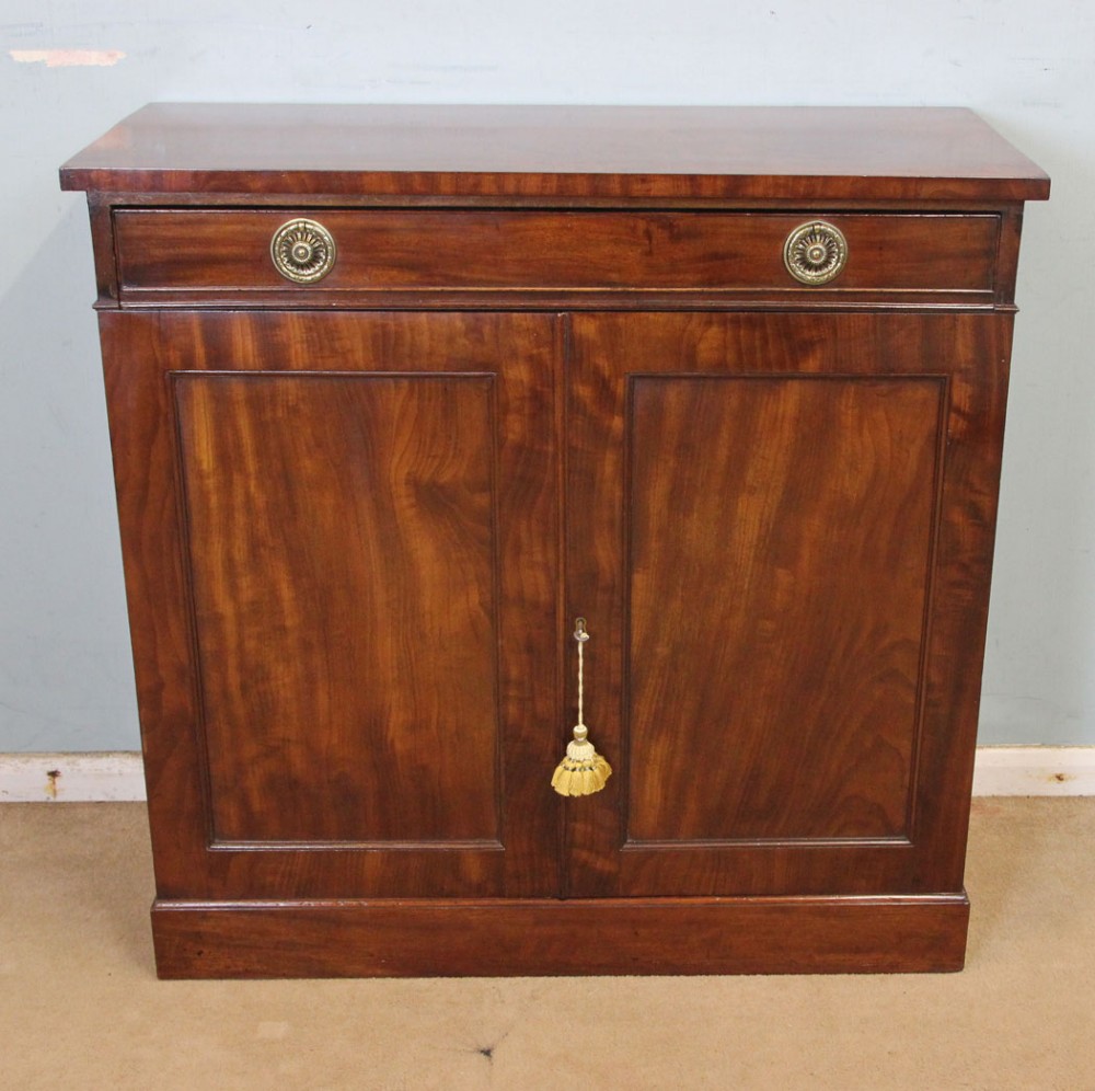 Antique Mahogany Small Chiffonier Sideboard Base