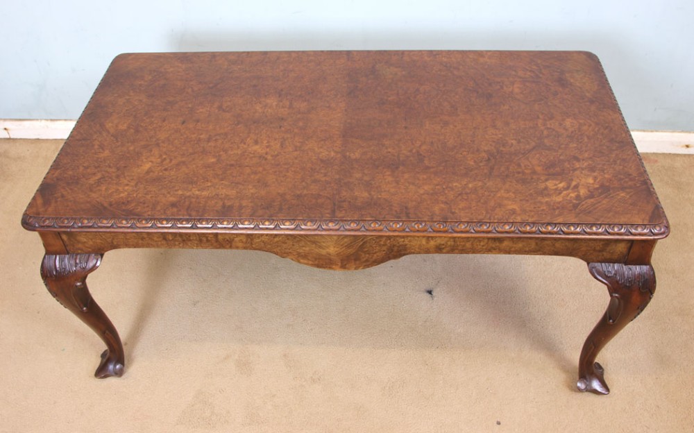 Burr Walnut Coffee Table