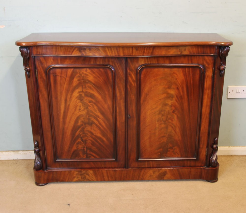 Antique Victorian Mahogany Chiffonier Sideboard