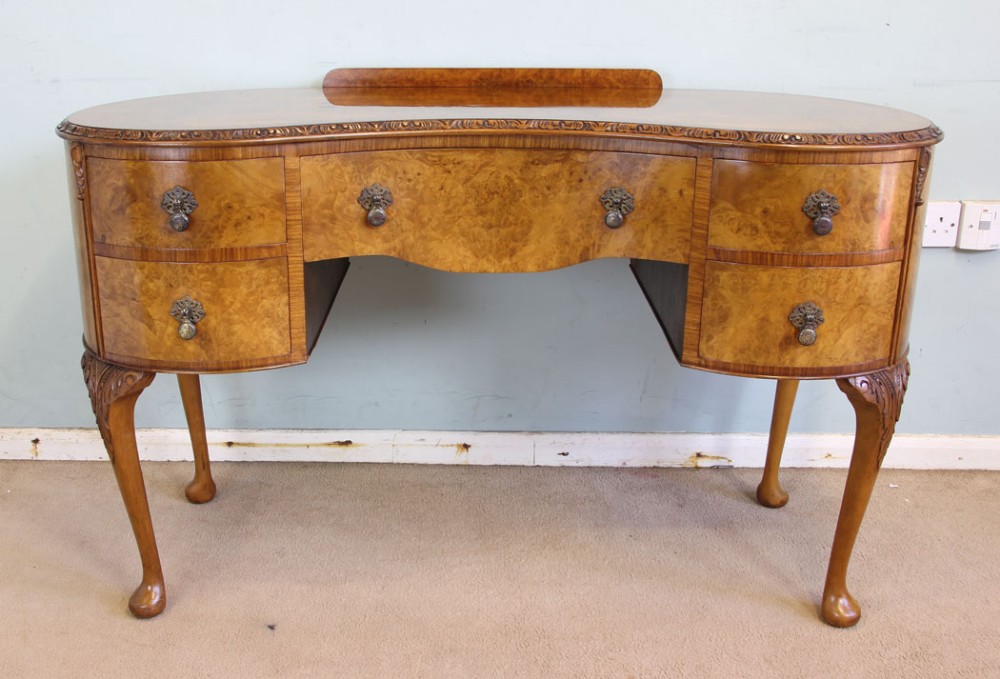 Burr Walnut Dressing Table