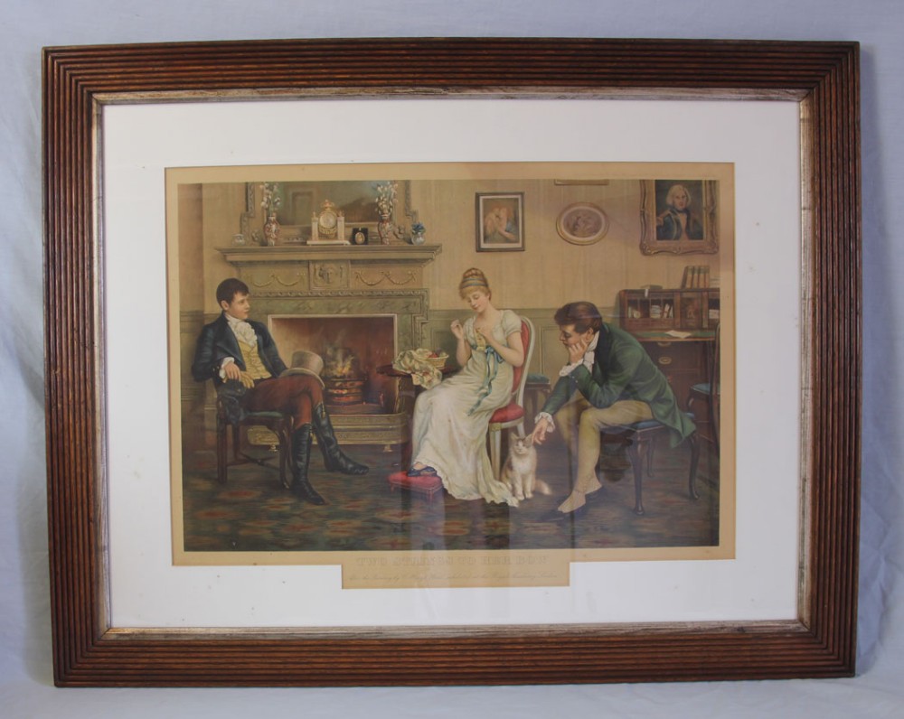 Antique Oak Framed Print