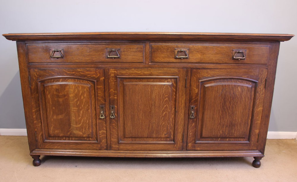 Antique Oak Sideboard Dresser Base