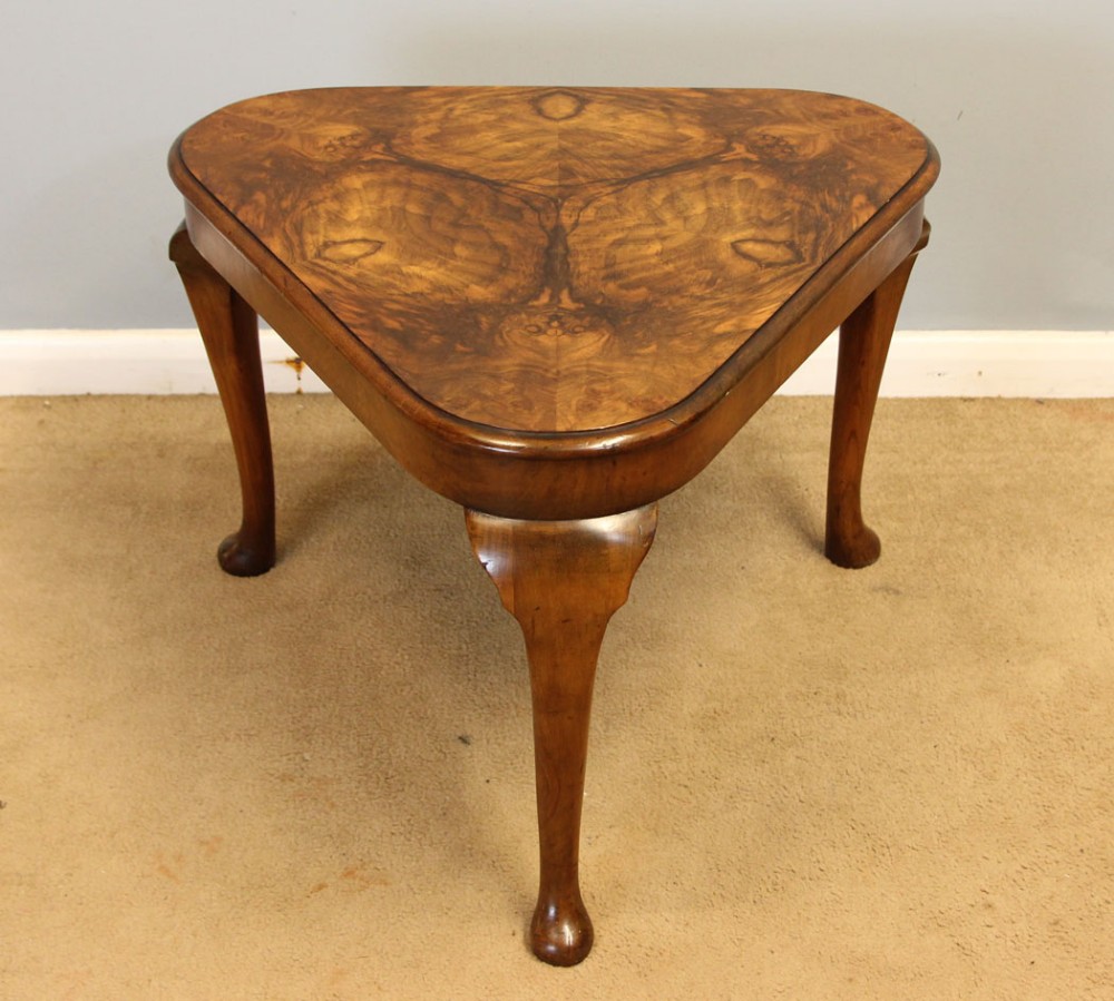 Burr Walnut Antique Occasional Coffee Table