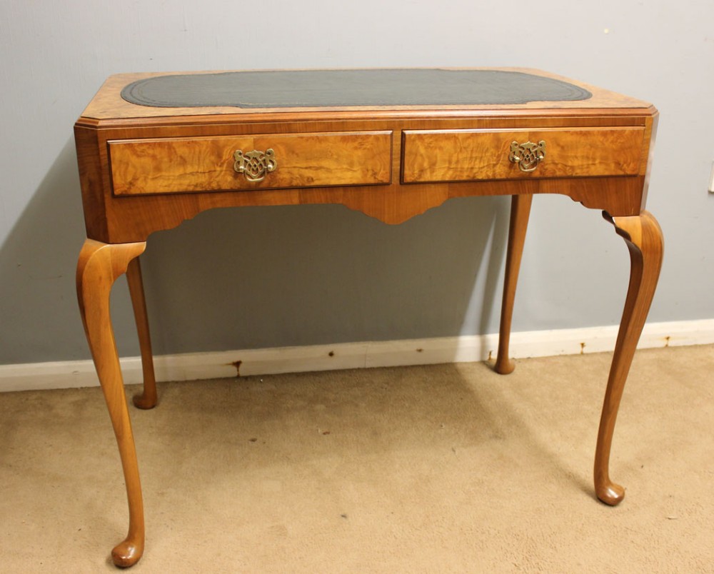 Quality Antique Burr Walnut Writing Desk