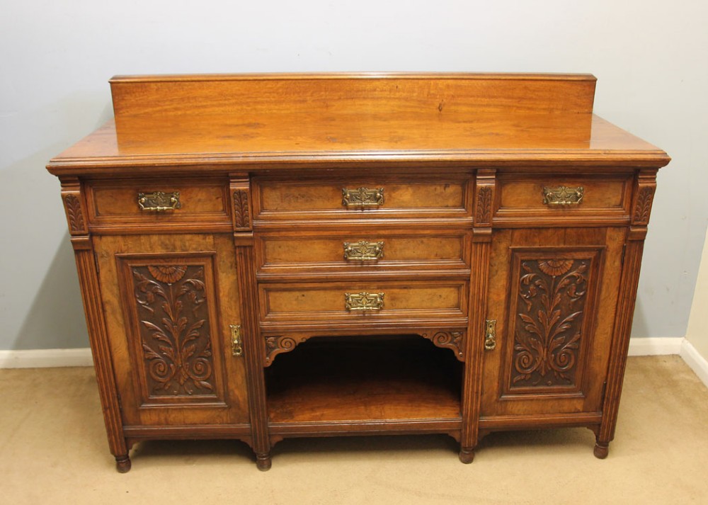 Antique Pollard Oak Sideboard Dresser Base