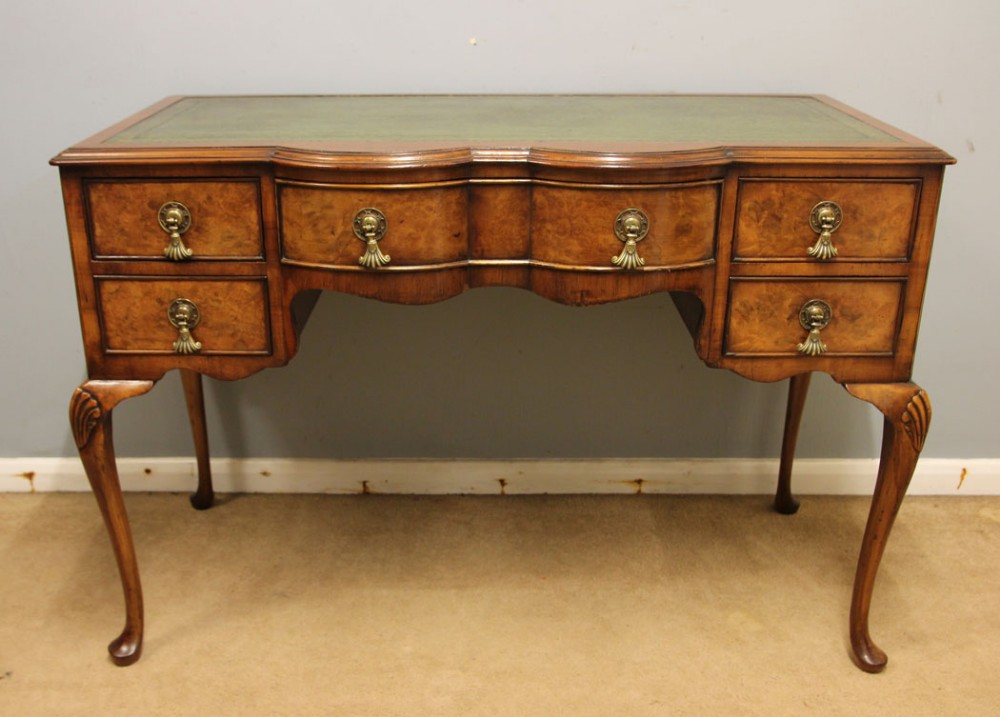 Antique Walnut Ladies Writing Table Desk