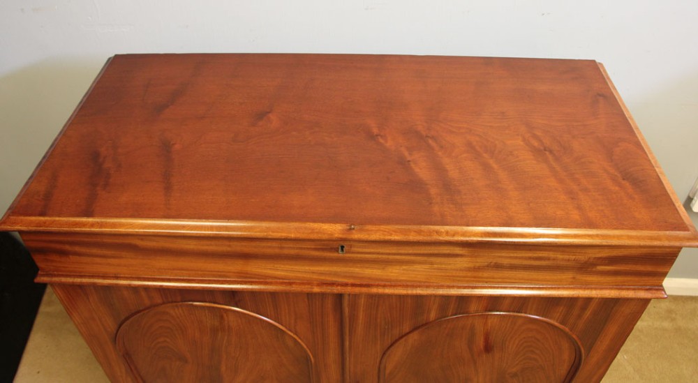 Antique Mahogany Chiffonier Sideboard Base View III