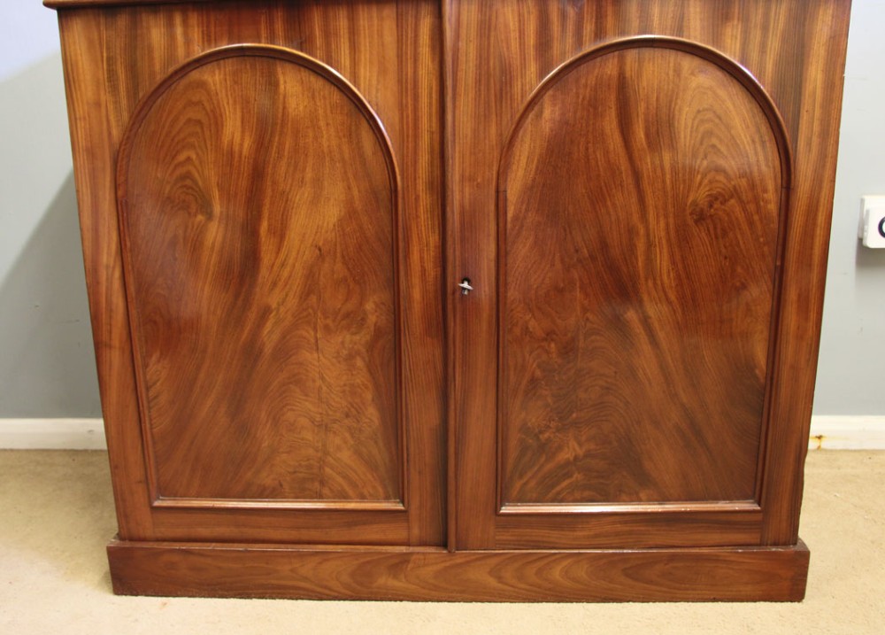 Antique Mahogany Chiffonier Sideboard Base View VI