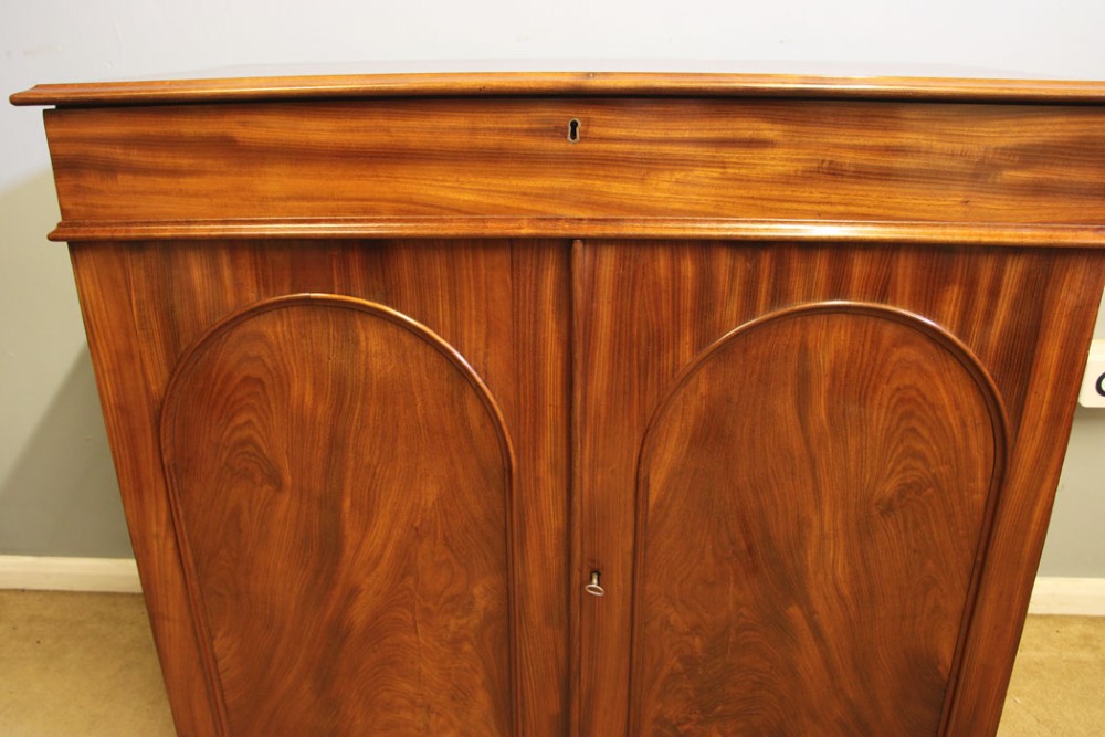 Antique Mahogany Chiffonier Sideboard Base View VII