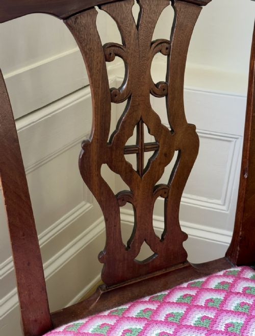 GEORGIAN MAHOGANY SIDE CHAIR - ADDITIONAL PHOTO 3