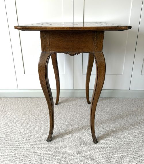 ANTIQUE FRENCH CHEQUERTOP GAMES TABLE - ADDITIONAL PHOTO 5