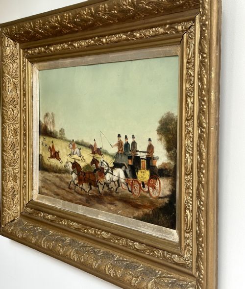PAIR OF SIGNED 1910 FOX HUNTING OIL PAINTINGS EQUESTRIAN SPORTING SCENES PHILIP HENRY RIDEOUT 18601920 - ADDITIONAL PHOTO 14