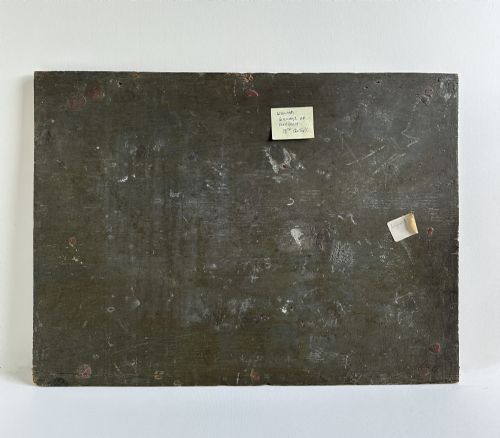 18TH CENTURY HORSE PAINTING OIL ON PINE PANEL SIGNED W WILLIAMS PINXIT 1791 ATTRIBUTED WILLIAM WILLIAMS 17271791 - ADDITIONAL PHOTO 5