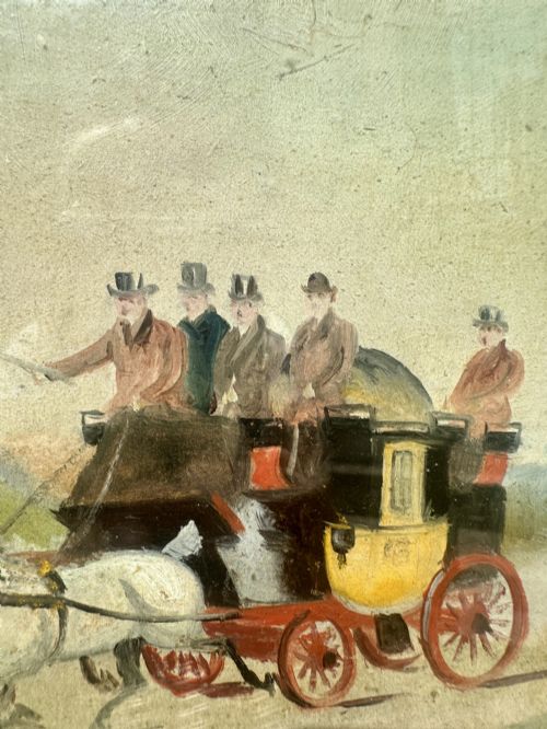 PAIR OF EDWARDIAN COACHING OILS BY PHILIP RIDEOUT BRITISH 18601920 - ADDITIONAL PHOTO 7