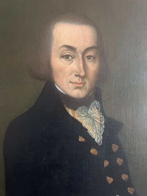 FINE LATE GEORGIAN EARLY REGENCY PORTRAIT OF A GENTLEMAN - ADDITIONAL PHOTO 3