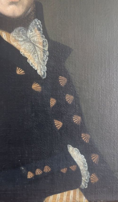 FINE LATE GEORGIAN EARLY REGENCY PORTRAIT OF A GENTLEMAN - ADDITIONAL PHOTO 5