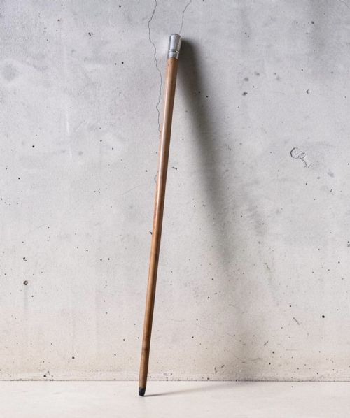 Antique Silver-mounted Malacca Horse-measuring Gadget Stick by T. Brigg & Sons London