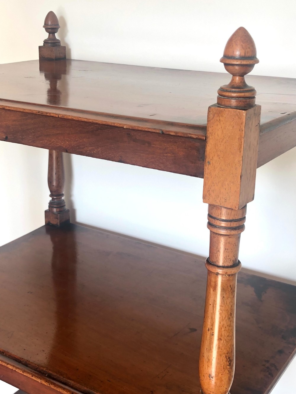 Antique Mahogany Whatnot View IV