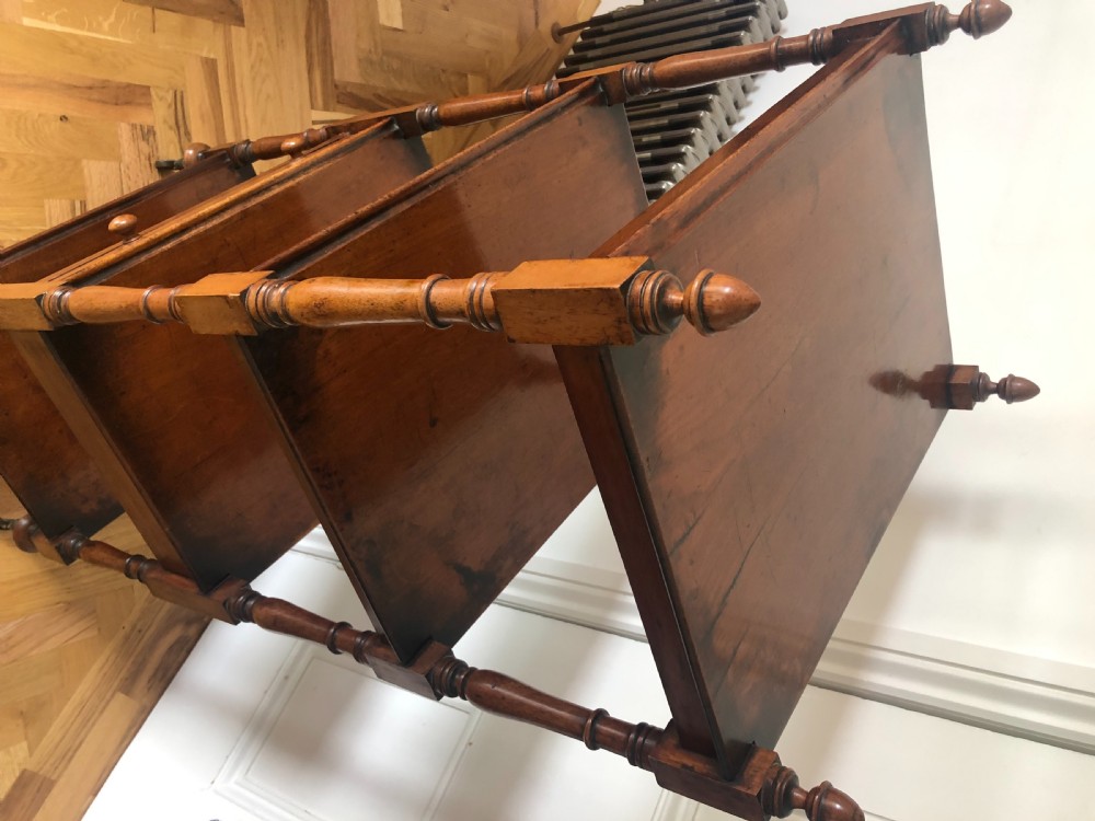 Antique Mahogany Whatnot View VI
