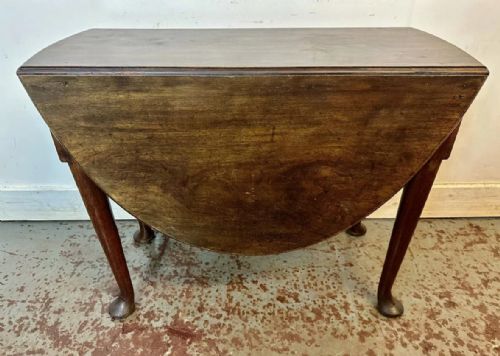 Antique Drop Leaf Table. George IV C1820 Mahogany 200 year Old