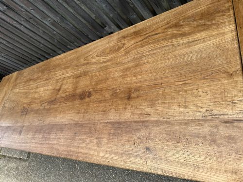 19TH CENTURY ASH FARMHOUSE TABLE - ADDITIONAL PHOTO 1