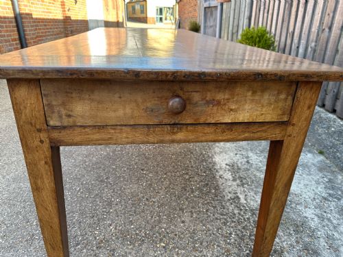 18TH CENTURY WALNUTFRUITWOOD FARMHOUSE TABLE - ADDITIONAL PHOTO 3