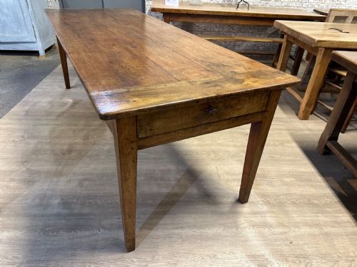 18TH CENTURY WALNUTFRUITWOOD FARMHOUSE TABLE - ADDITIONAL PHOTO 6